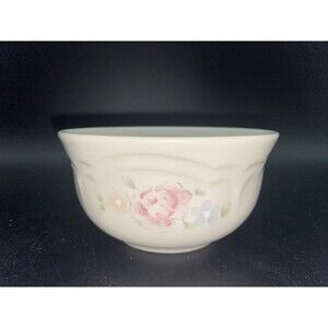 Pfaltzgraff Tea Rose 4inch Trinket / Ring holder Bowl with defects